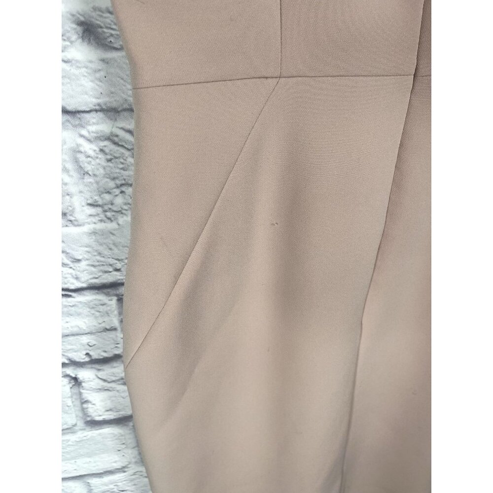 HOBBS LONDON Women's Pale Pink Notch Square Neck Sheath Dress US 8 - Picture 8 of 11